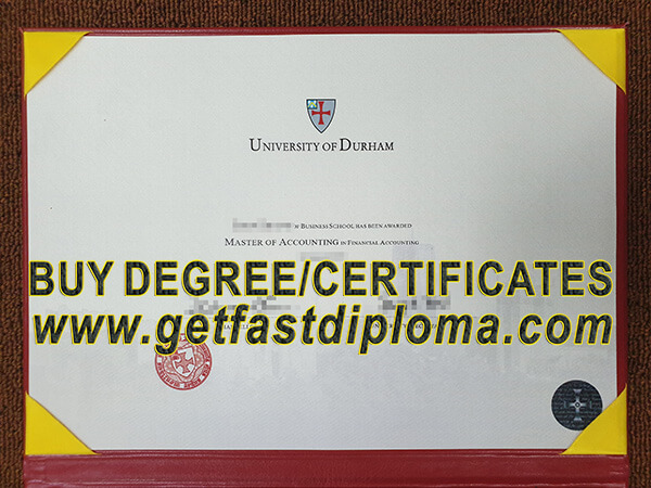 University of Durham degree sample