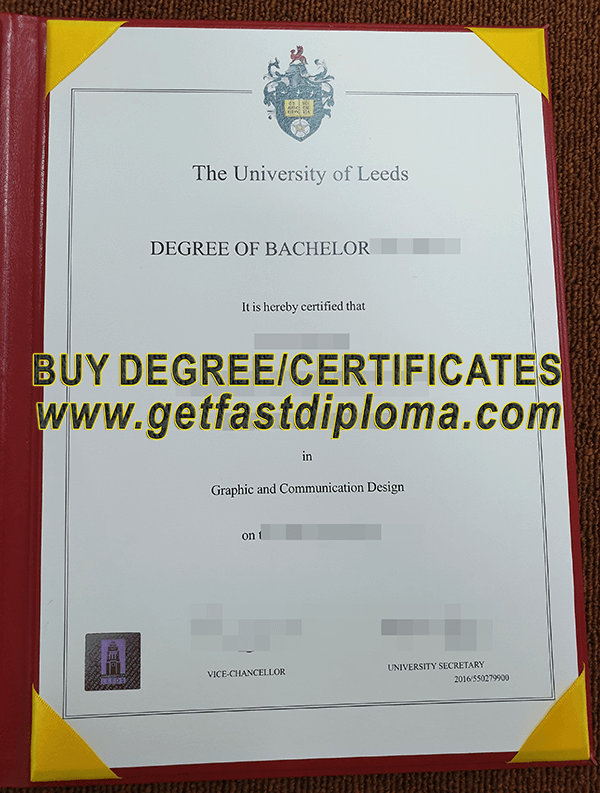 university of Leeds degree sample