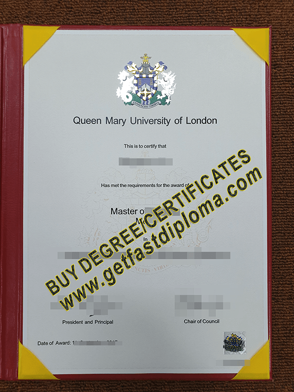 Queen Mary University of London diploma