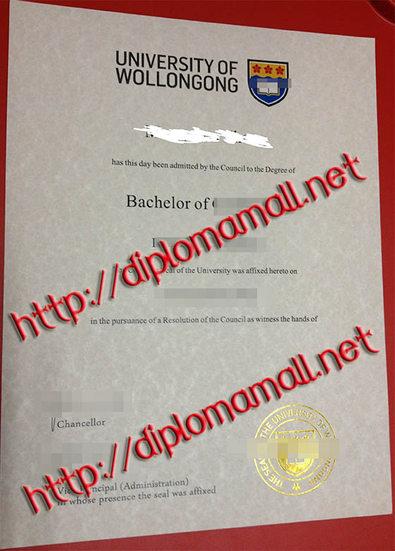 University of Wollongong degree University of Wollongong degree