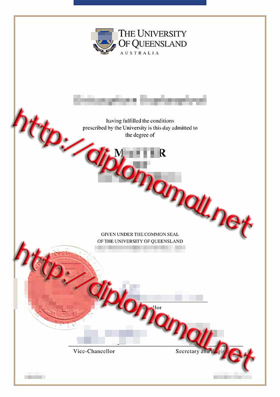 University of Queensland degree University of Queensland degree