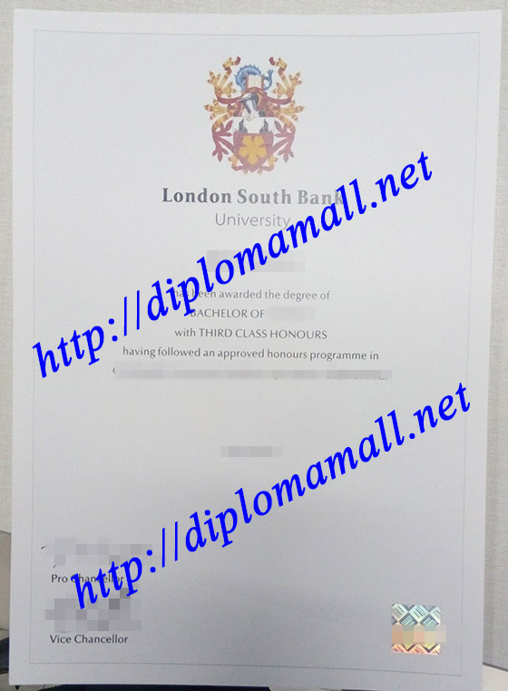 London South Bank University degree