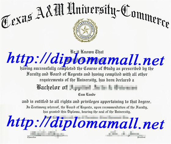 fake diploma from TAMUC