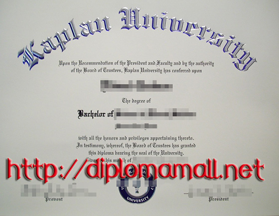 Kaplan University degree