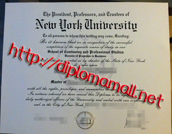 New York University degree