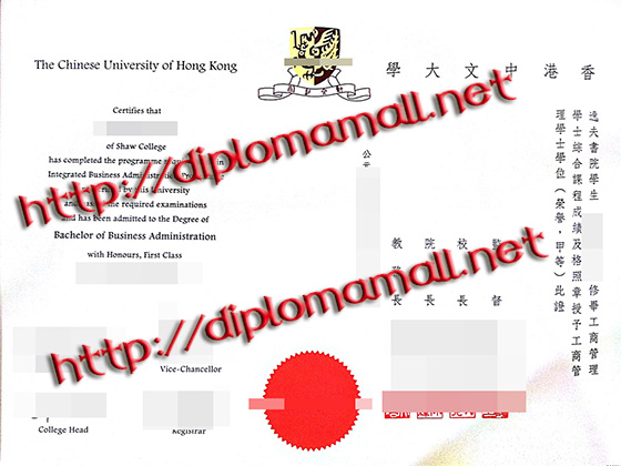 Chinese University of Hong Kong degree